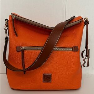 Dooney & Bourke Pebble Grain Leather Large Sac Clementine shoulder bag